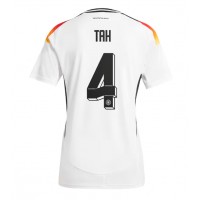 Deutschland Jonathan Tah #4 Heimtrikot Frauen EM 2024 Kurzarm